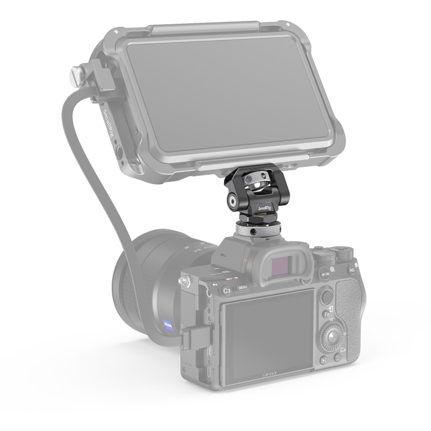 SmallRig 2905 Monitorhaltung mit Blitzschuh-Halterung