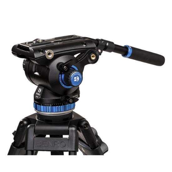 Benro Dual-Tube Videostativ Kit A673T Aluminium mit S8 Pro Neiger