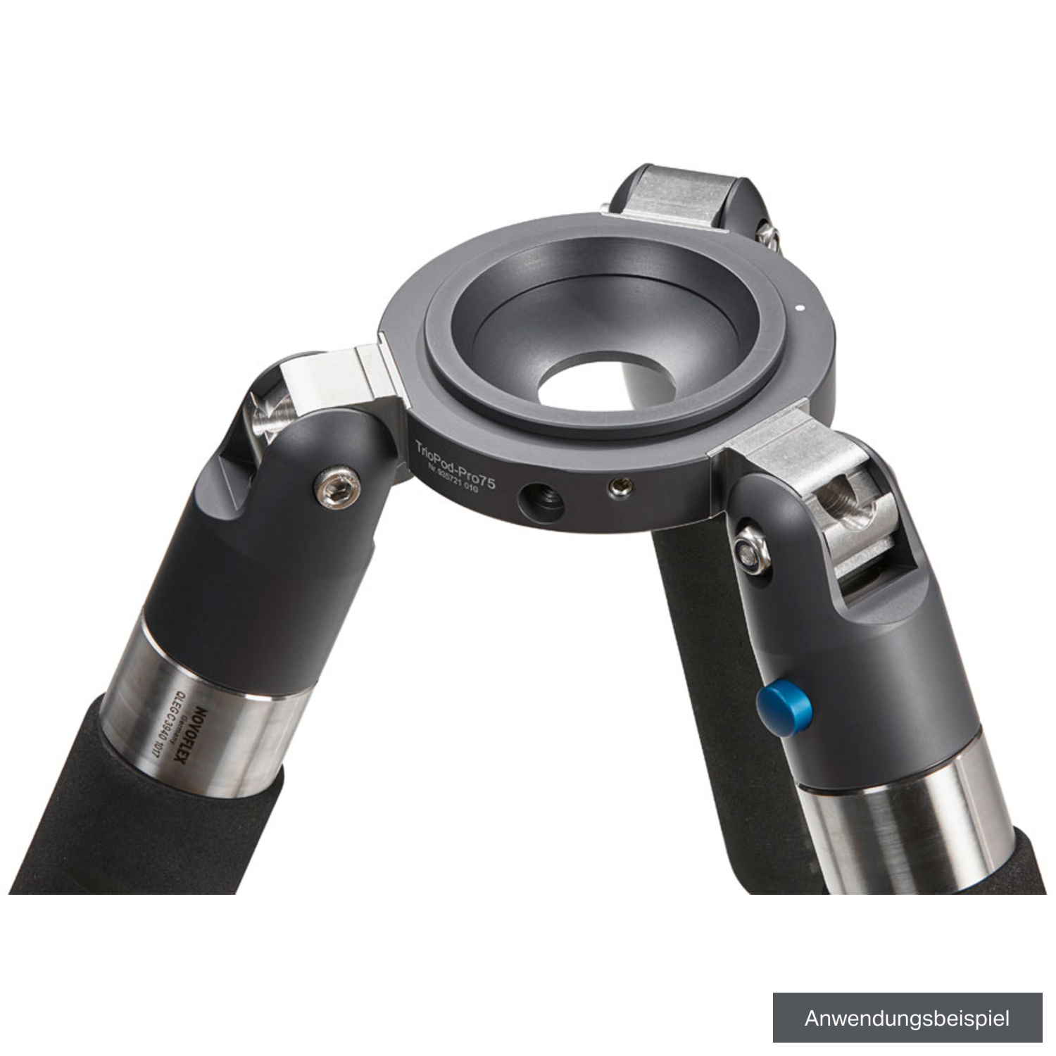 Novoflex Halbschale 75mm für TrioPod PRO75