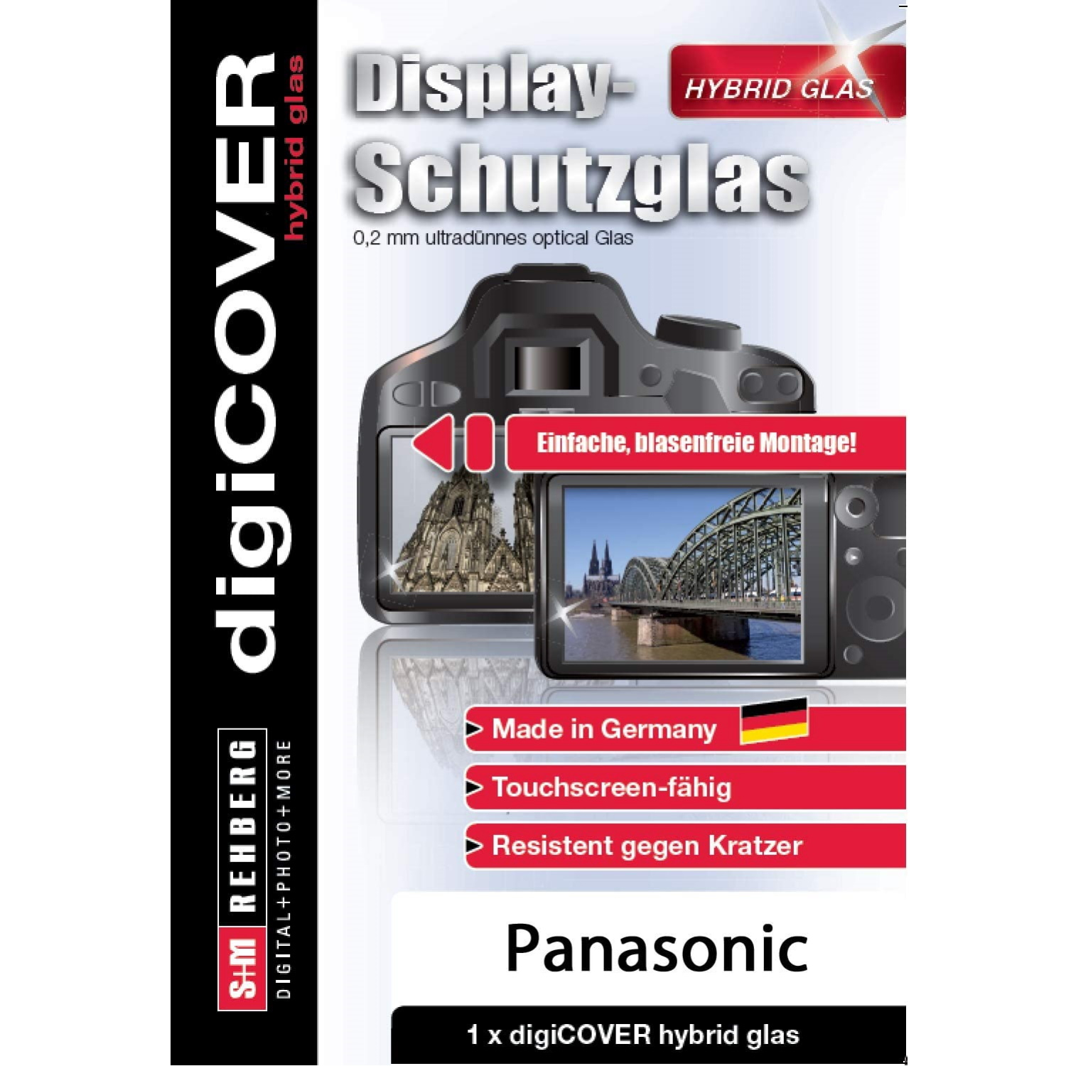 S&M digiCOVER Hybrid Glas für Panasonic DC-TZ300