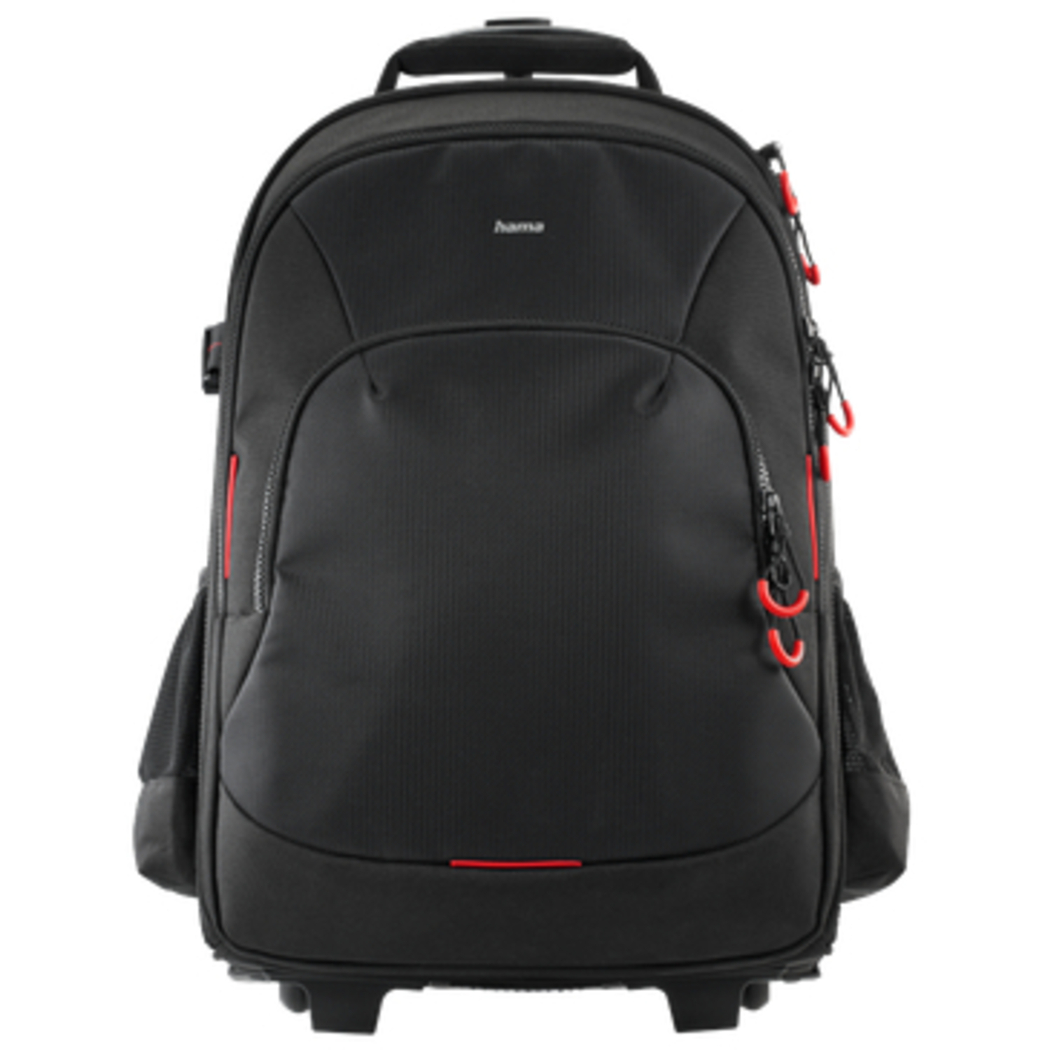 Hama Kamera-Trolley Ohio 200 schwarz/rot für Handgepäck 