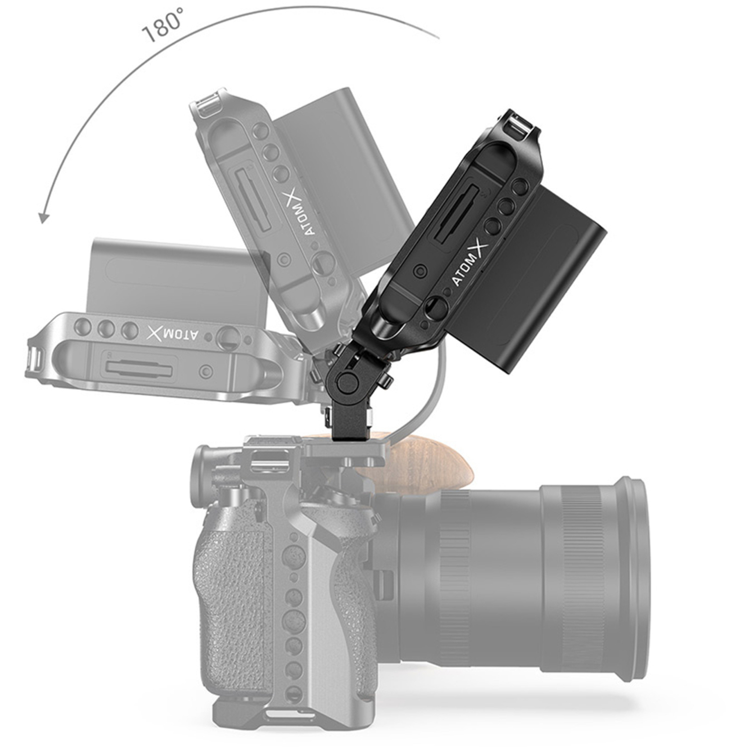 SmallRig Monitorhalterung 2174B mit ARRI 3/8"-16 Fixierschrauben 
