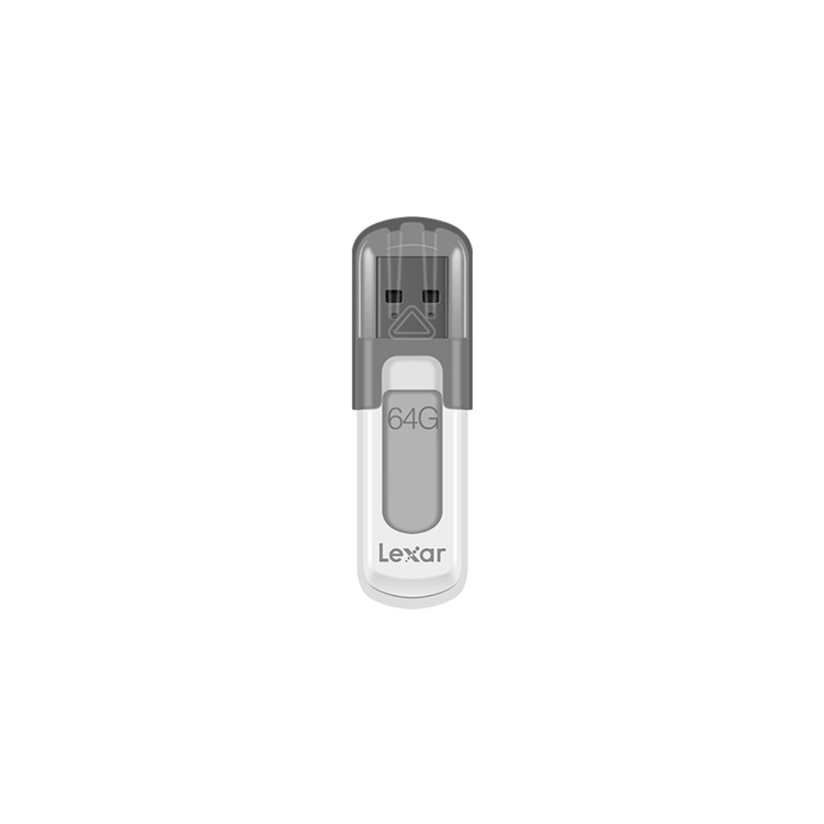 Lexar JumpDrive® V100 USB 3.0 Flash-Laufwerk 64GB grau