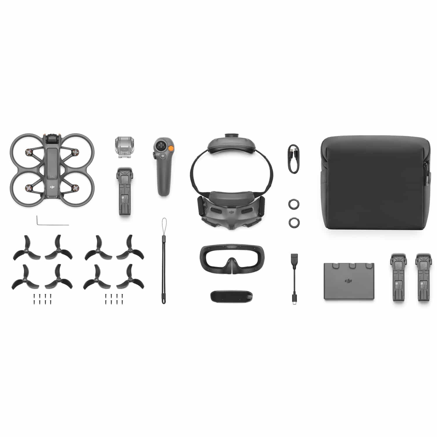 DJI Avata 2 Fly More Combo mit drei Batterien