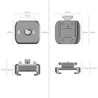 SmallRig HawkLock H18 QR Support mit Cold Shoe 4500