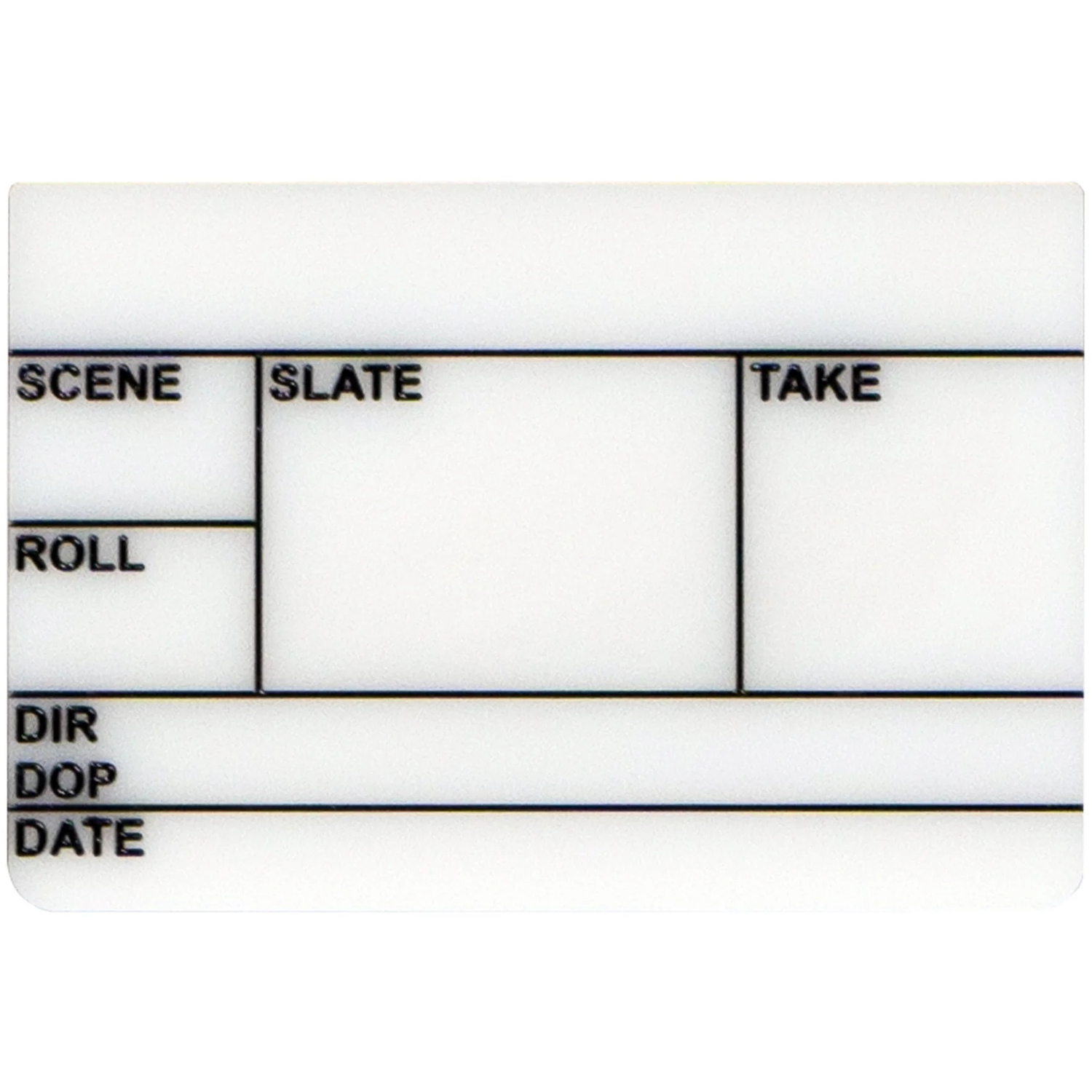 Filmsticks Acrylplatte UK/EU Layout, Nano