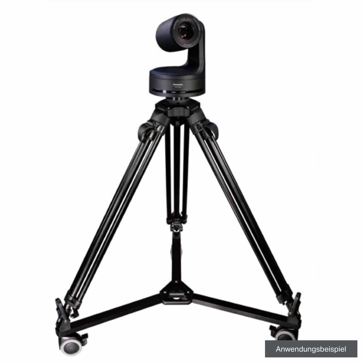 Cartoni PTZ Light Tripod Alu75 Kit mit Nivellierkugel und Bodenspinne