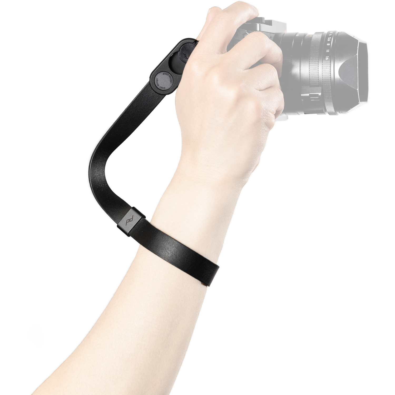 Peak Design Handschlaufe Cuff Leather schwarz