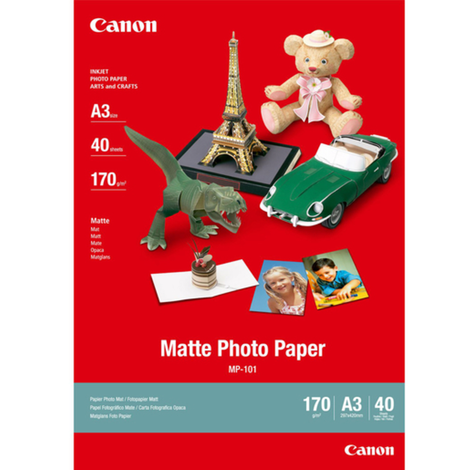 Canon MP-101 A3 Fotopapier matt, 40 Blatt
