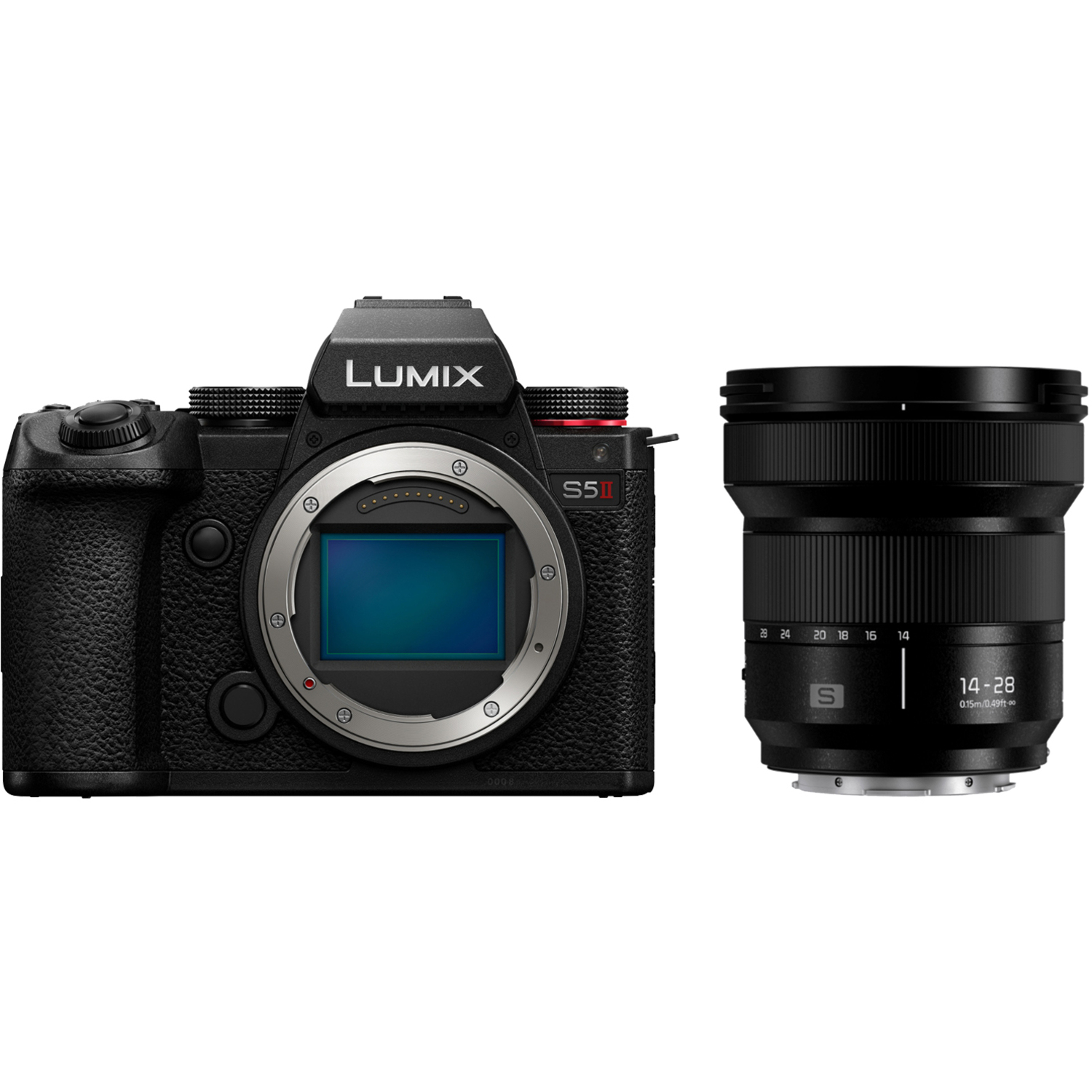 Panasonic LUMIX DC-S5II mit LUMIX S 14–28mm F4–5.6 Makro