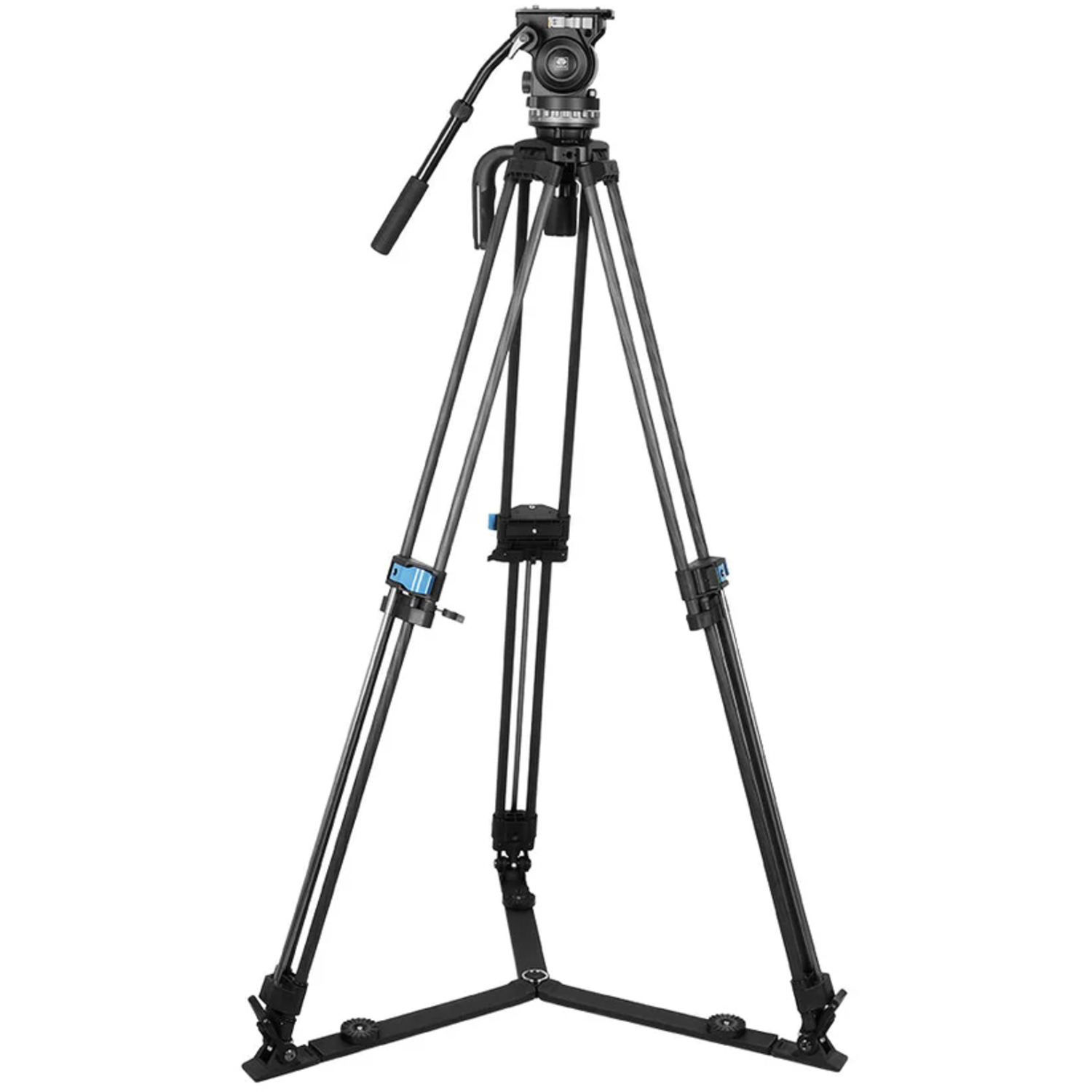 Sirui Carbonfaser Videostativ SQ75 mit Videoneiger VHS10