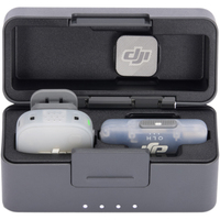 DJI Mic Mini 2 mit Sender, Handyempfänger und Ladeschale