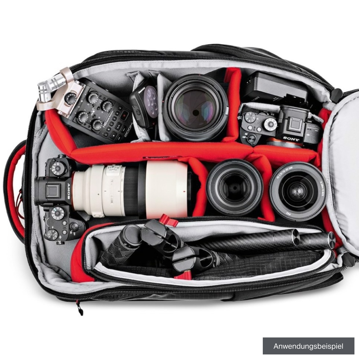 Manfrotto Fotorucksack Pro Light Cinematic Balance schwarz