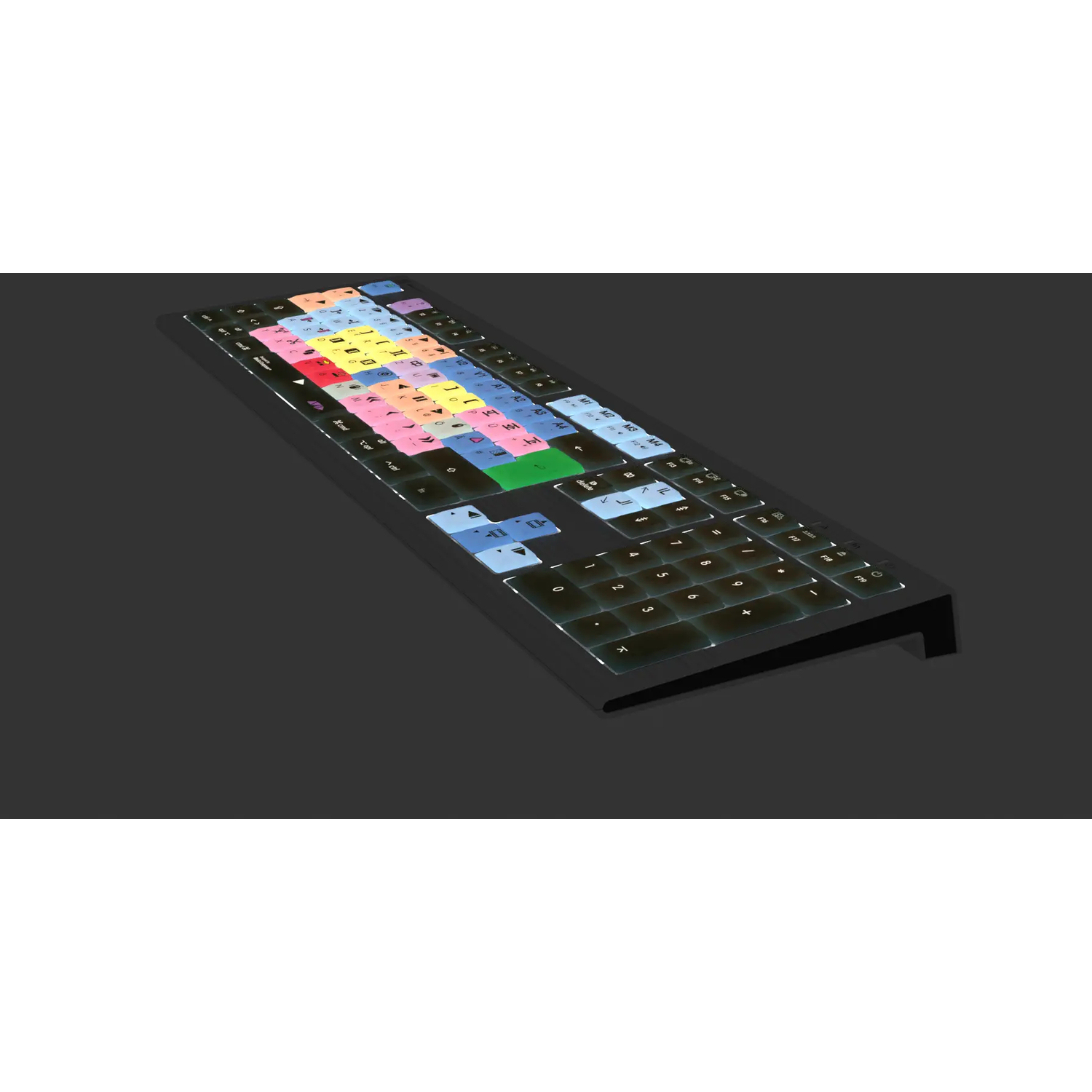 LogicKeyboard Media Composer Mac ASTRA 2 Backlit Keyboard DE