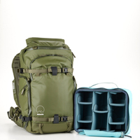 Shimoda Fotorucksack Action X25 v2 mit Mirrorless Core Unit S grün