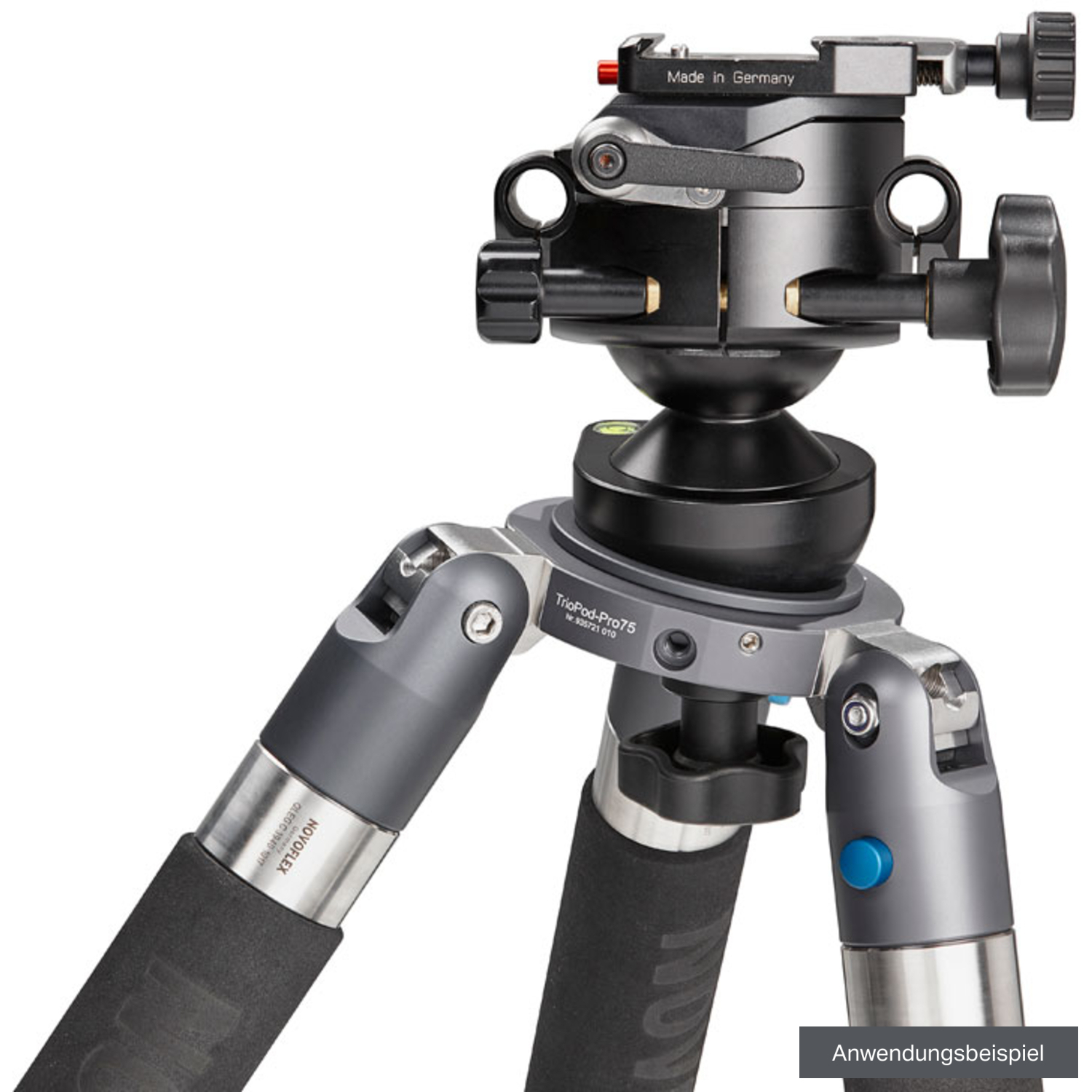 Novoflex Halbschale 75mm für TrioPod PRO75