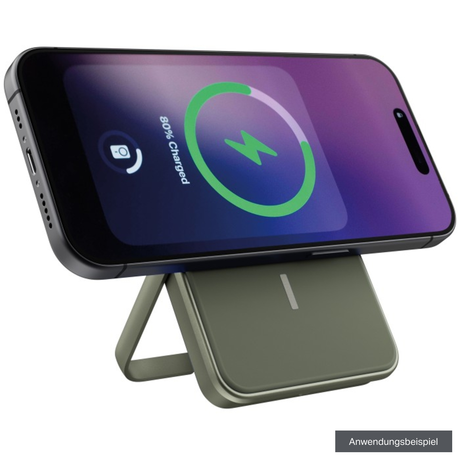 Fresh 'n Rebel Powerbank 5000mAh Magnet Wireless Dried Green