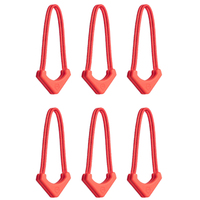 WANDRD WORRYLESS Zipper Puller rot