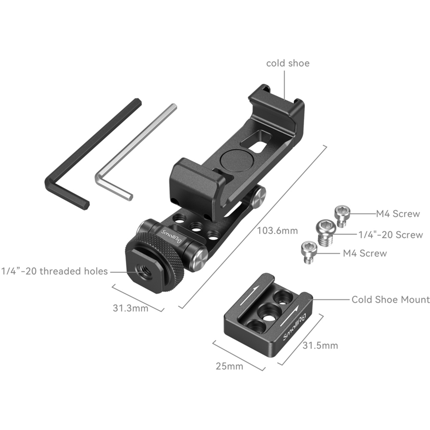 SmallRig Smartphonehalter 4301 für DJI Gimbals