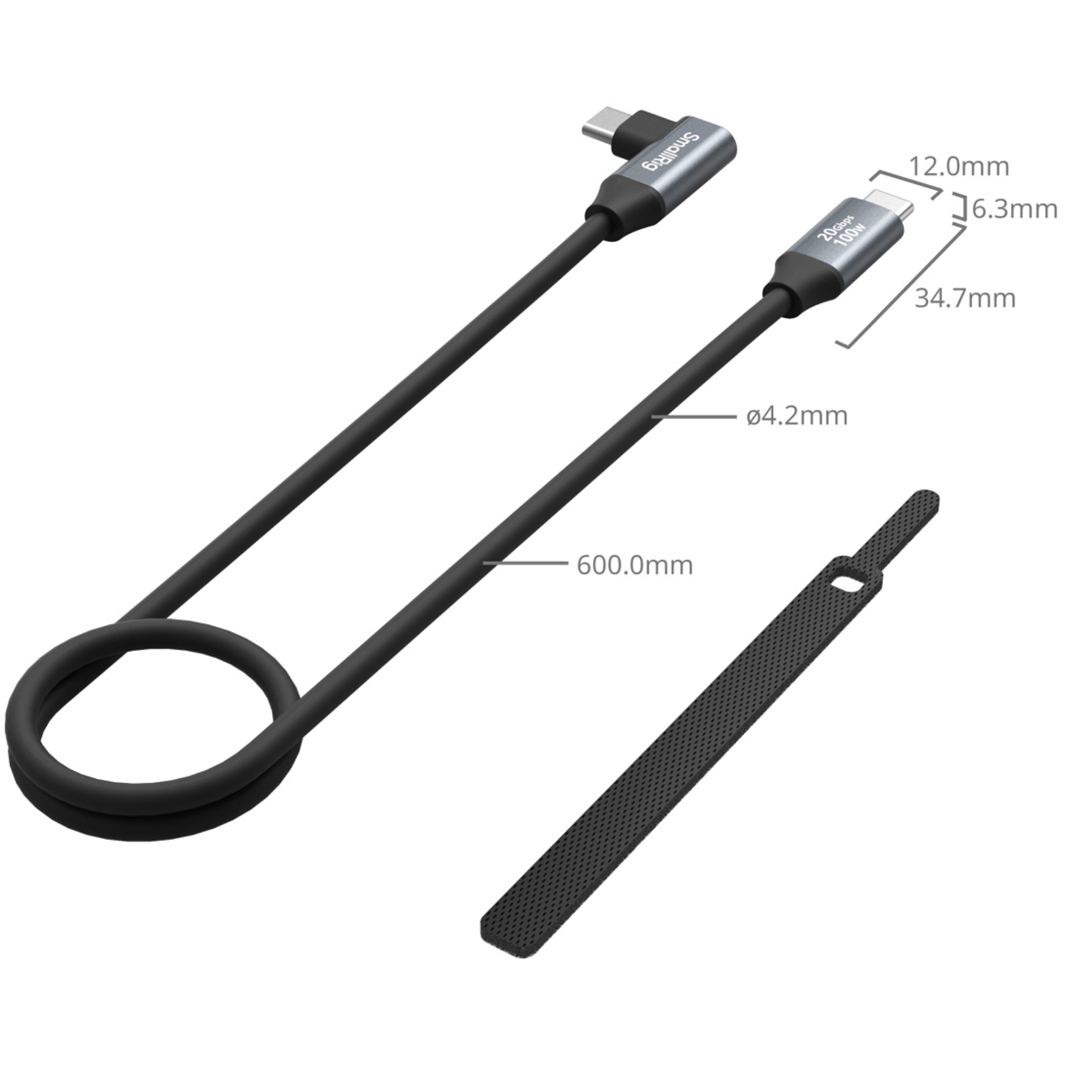 SmallRig Datenkabel USB-C zu USB-C 4791 60cm