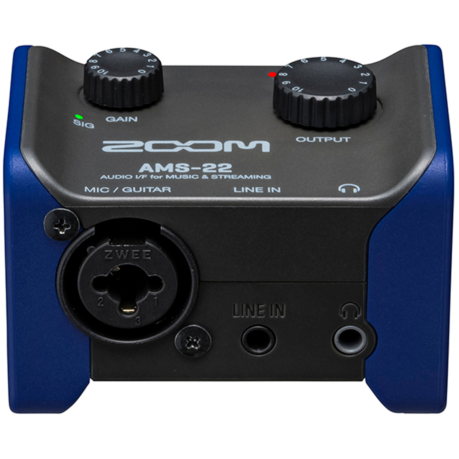 Zoom AMS-22 Audio Interface für Musik und Streaming