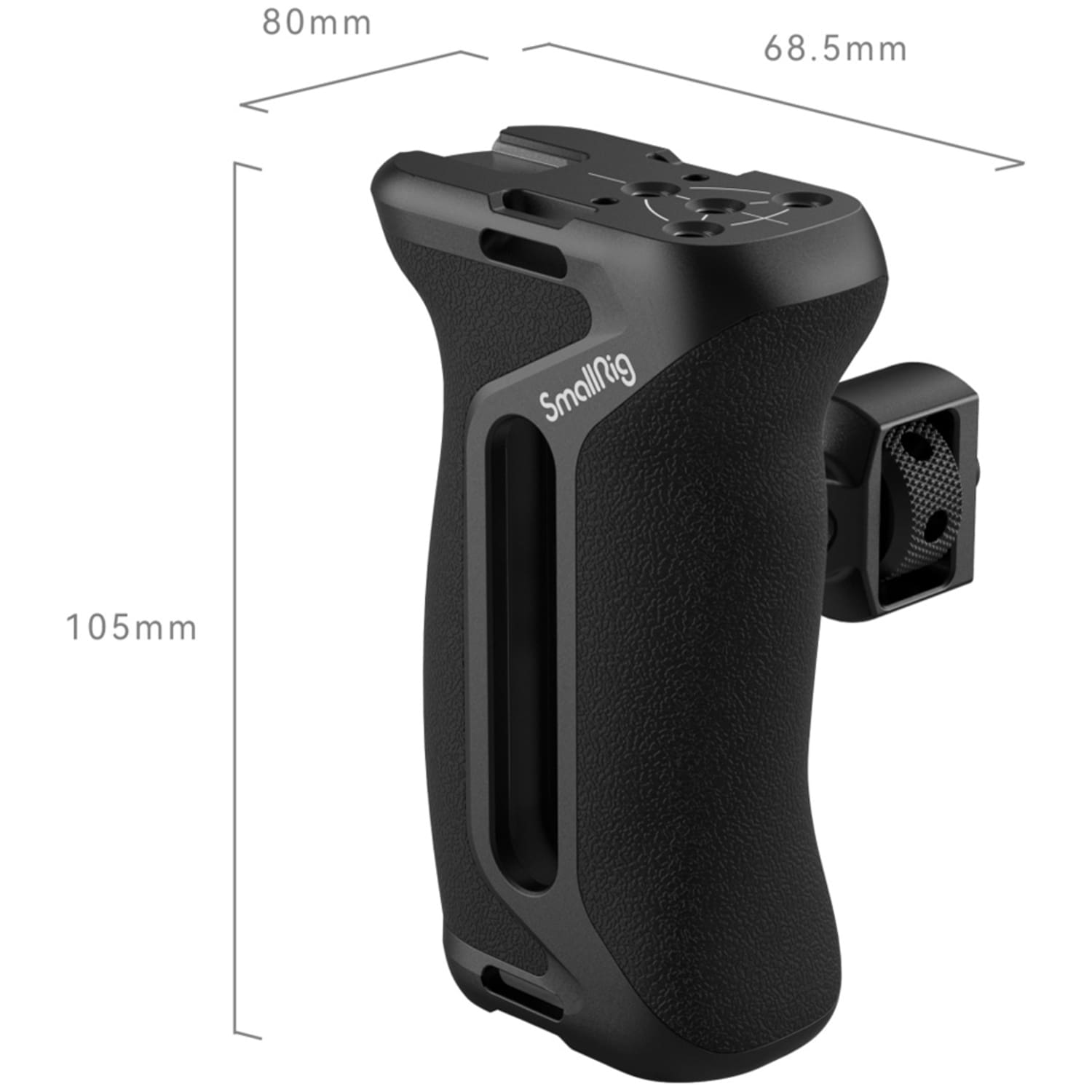 SmallRig 4346 Seitenhandgriff mit Two-in One Lokalisierungsschraube
