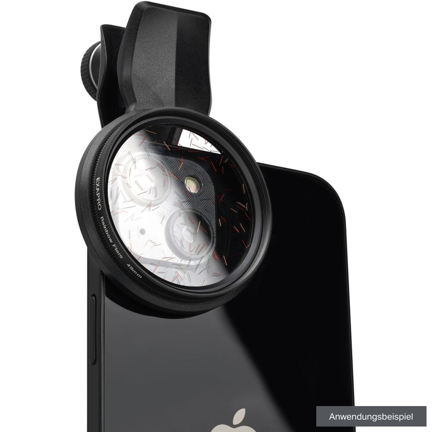 Kenko Rainbow Flare Filter mit Filterclip Exapro für Smartphones