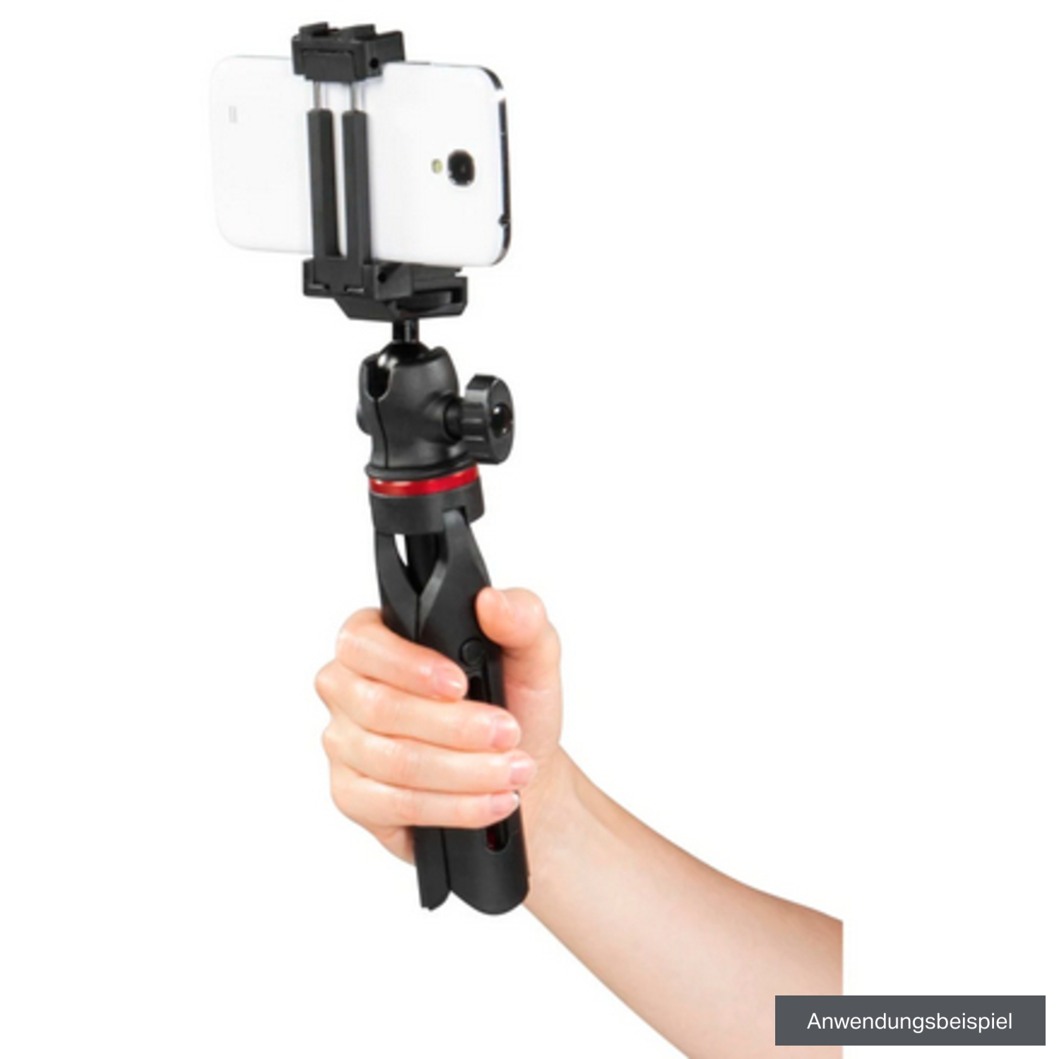 Hama Tischstativ Solid III 80B mit Bluetooth-Fernauslöser für Smartphones