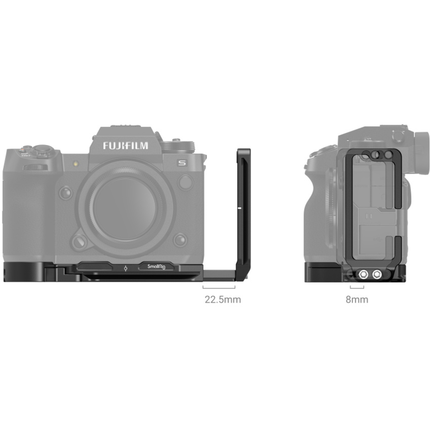 SmallRig 3928B L-Bracket für Fujifilm X-H2 / X-H2S