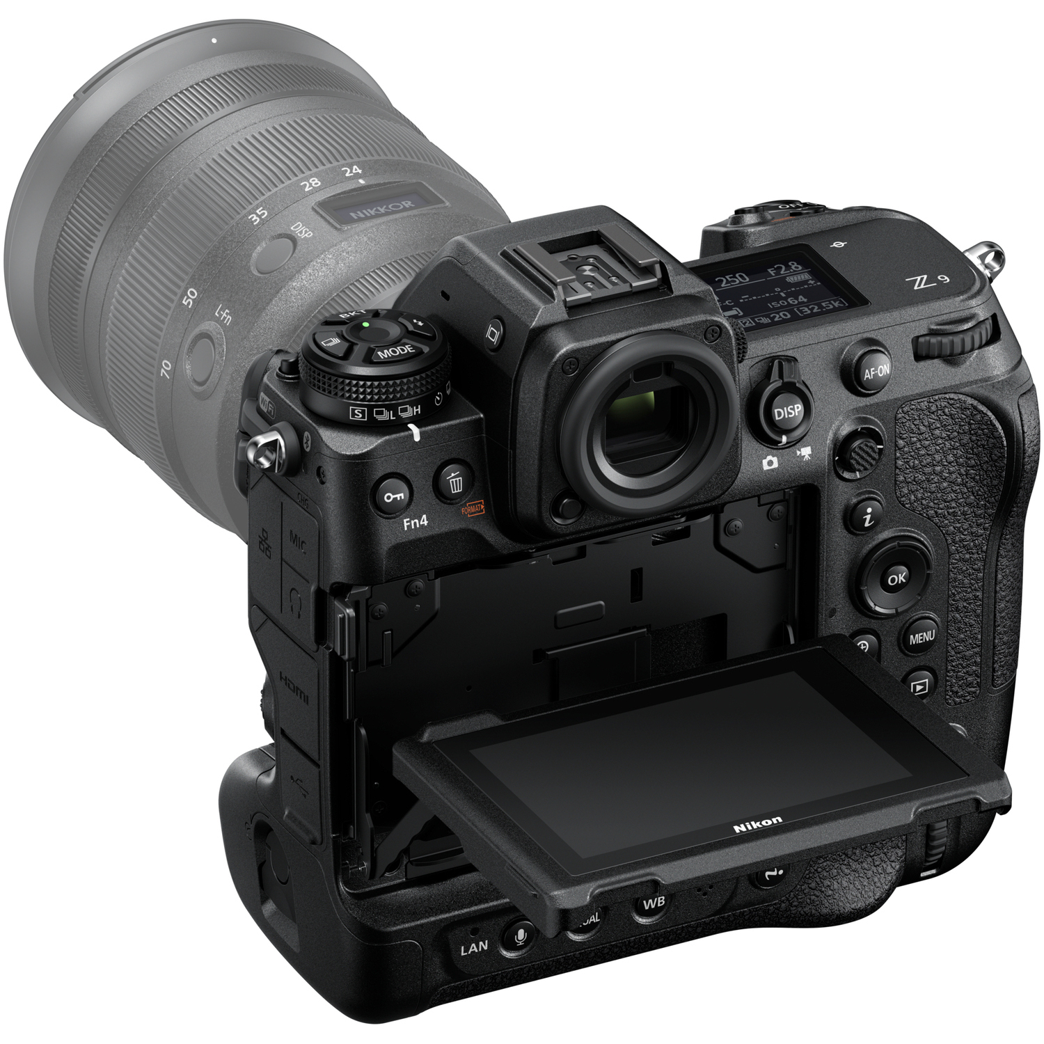 Nikon Z9 mit FTZ II Bajonettadapter