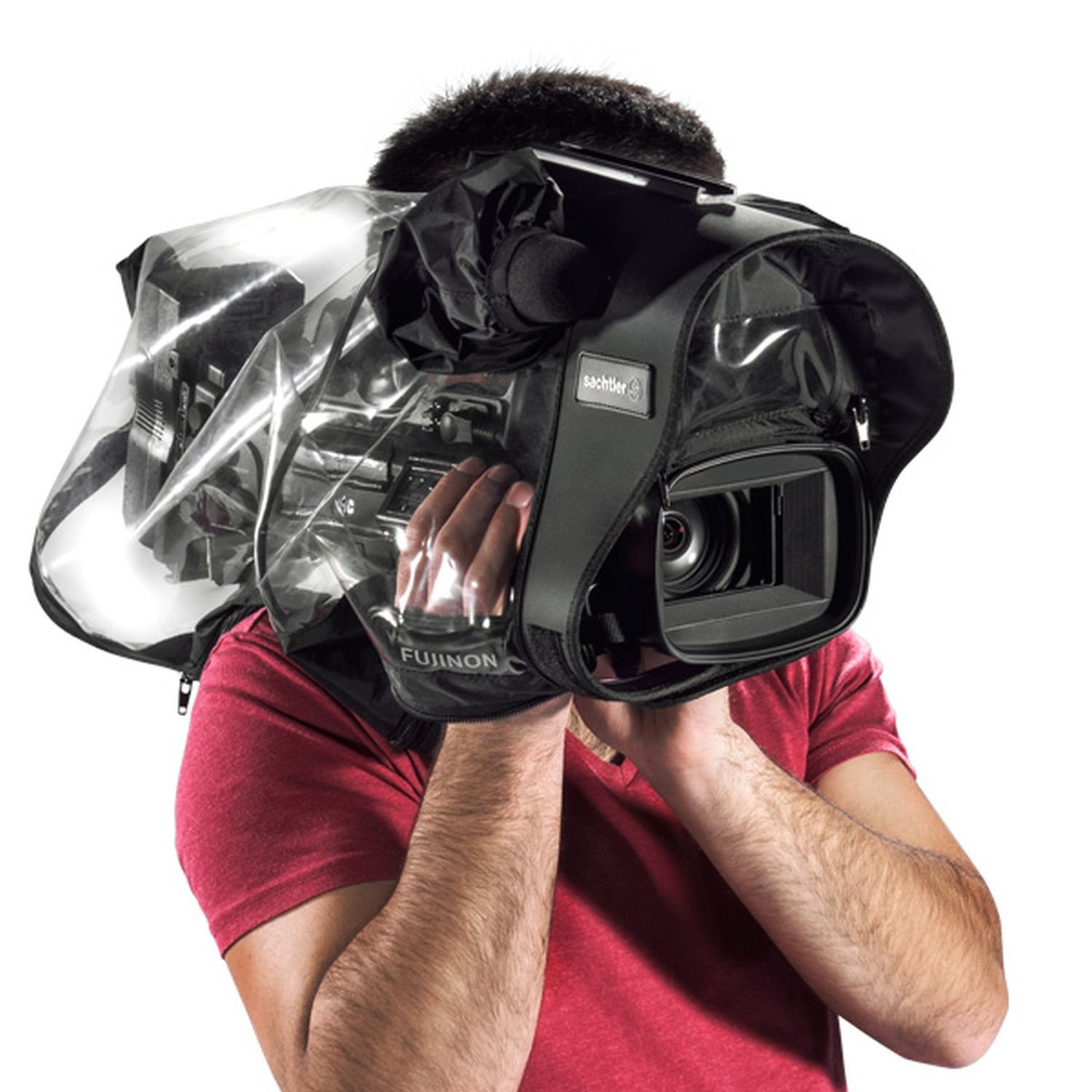 Sachtler SACSR415 Transparentes Regencover für mittelgroße Videokameras