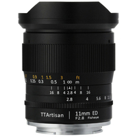 TTArtisan 11mm F2.8 Fisheye für Canon EF-Mount