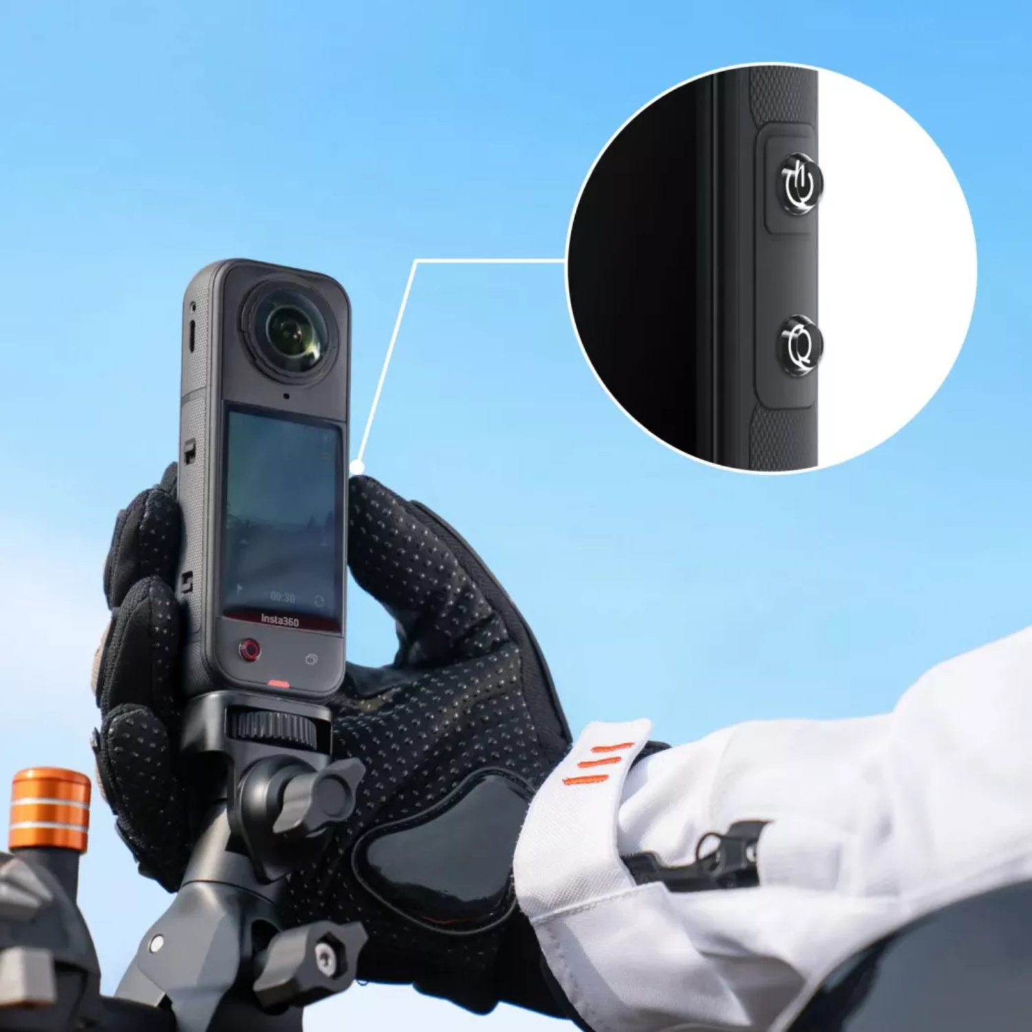 Insta360 Button Sticker Set