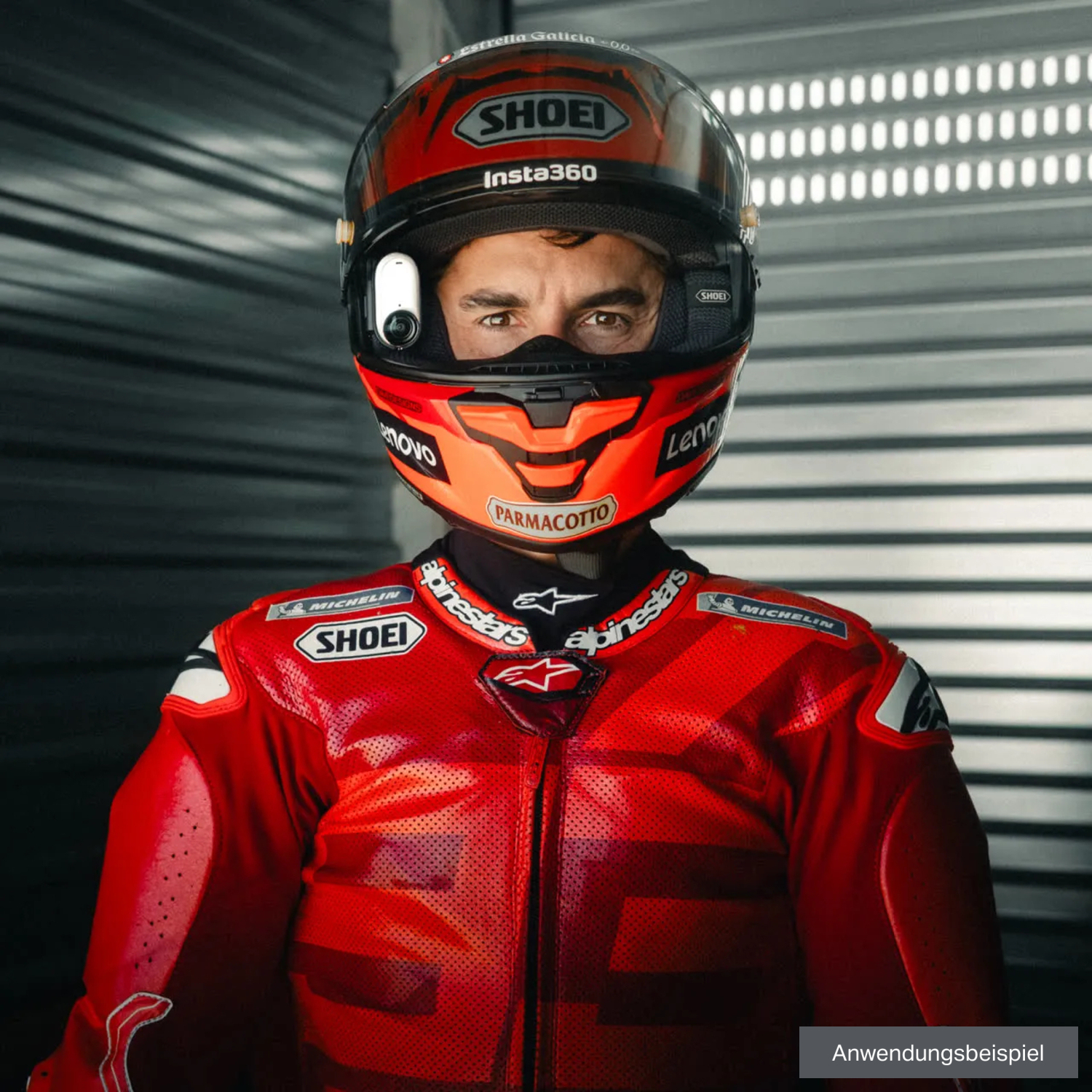 Insta360 GO 3/GO 3S Helmintegrierte POV-Halterung