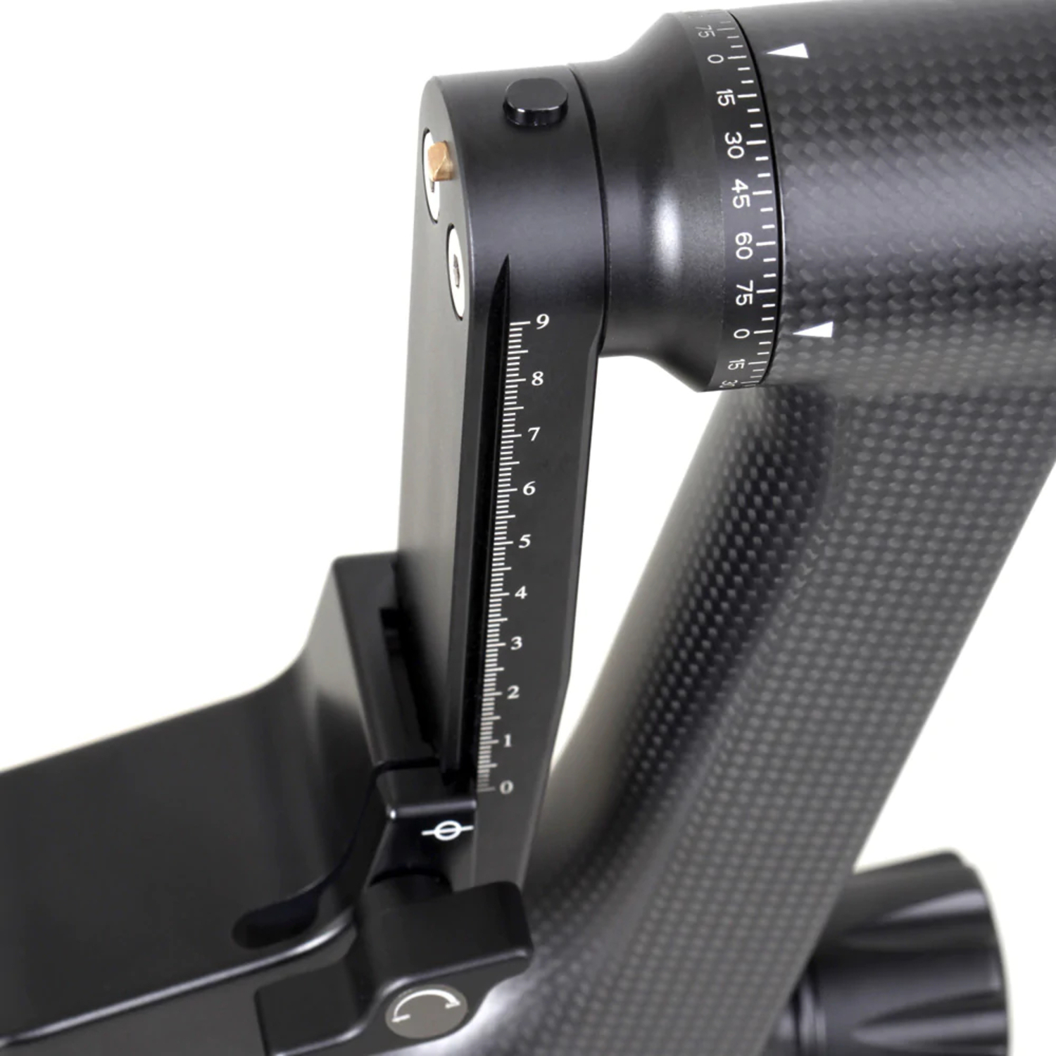 Tricer Pan Head LP Stativkopf – Ultraleicht Aus Kohlefaser, Arca-Swiss, 3/8-16 Gewinde, 127,6 G