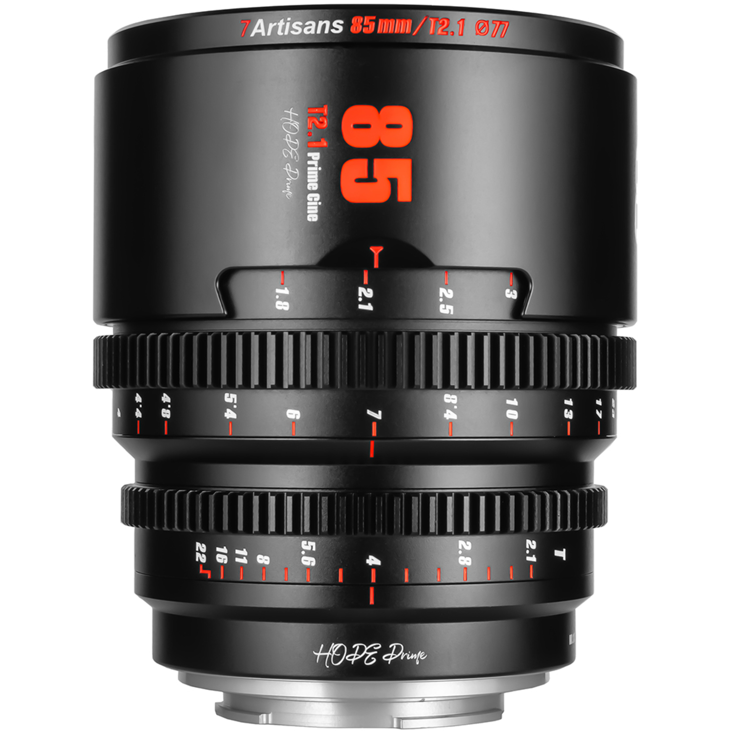 7Artisans Hope 85mm T2.1 für Canon RF-Mount schwarz