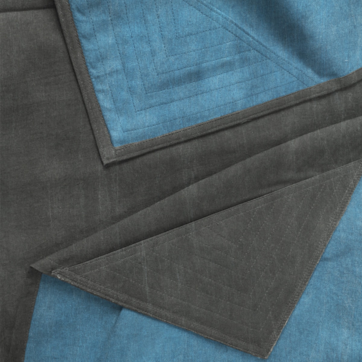 Calumet Double X-Frame Bezug Stone grey / Washed denim