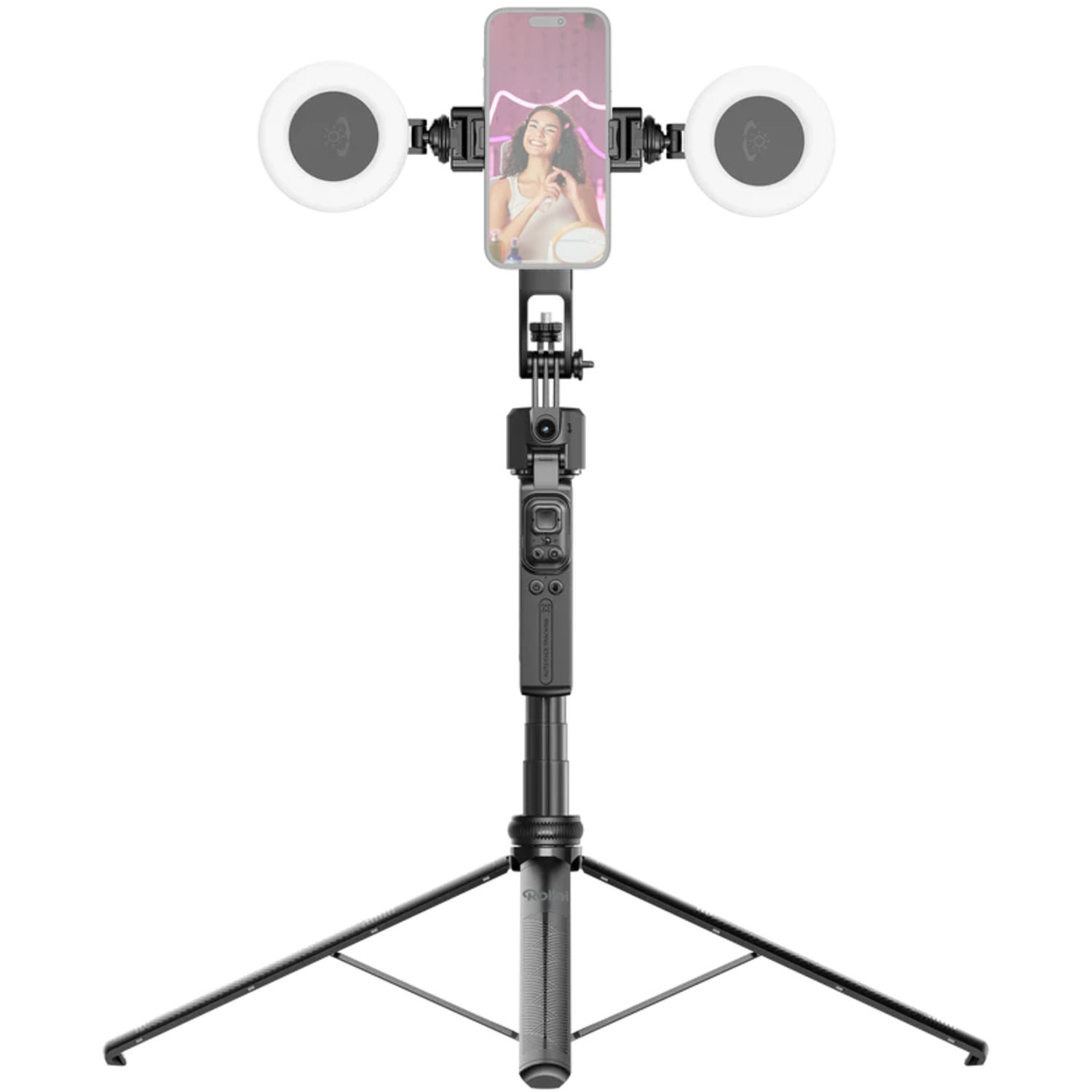 Rollei Quadpod Easy Creator mit AI Tracking und LED-Kit