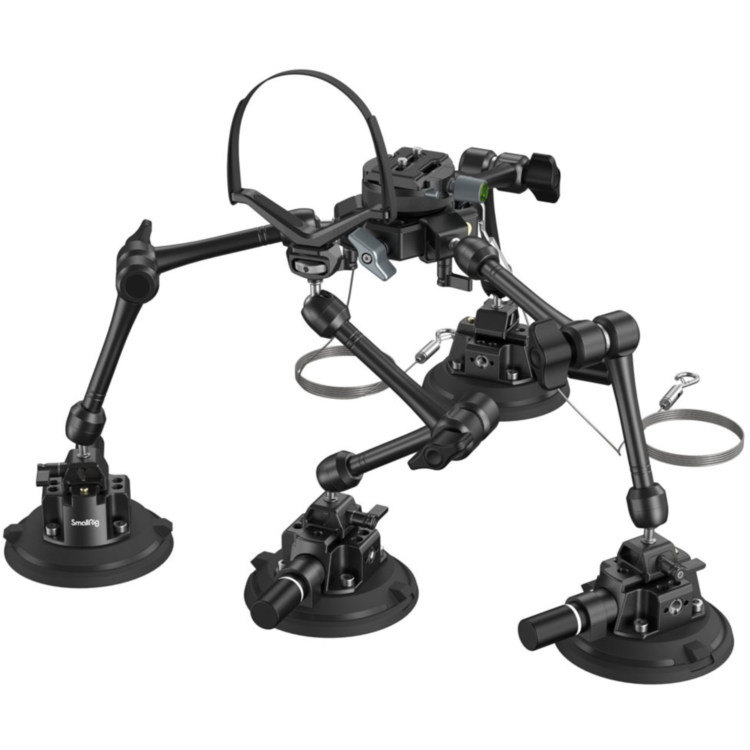 SmallRig SC-15K 4-Arm Saugnapf-Kamerahalterung Kit 3565B 