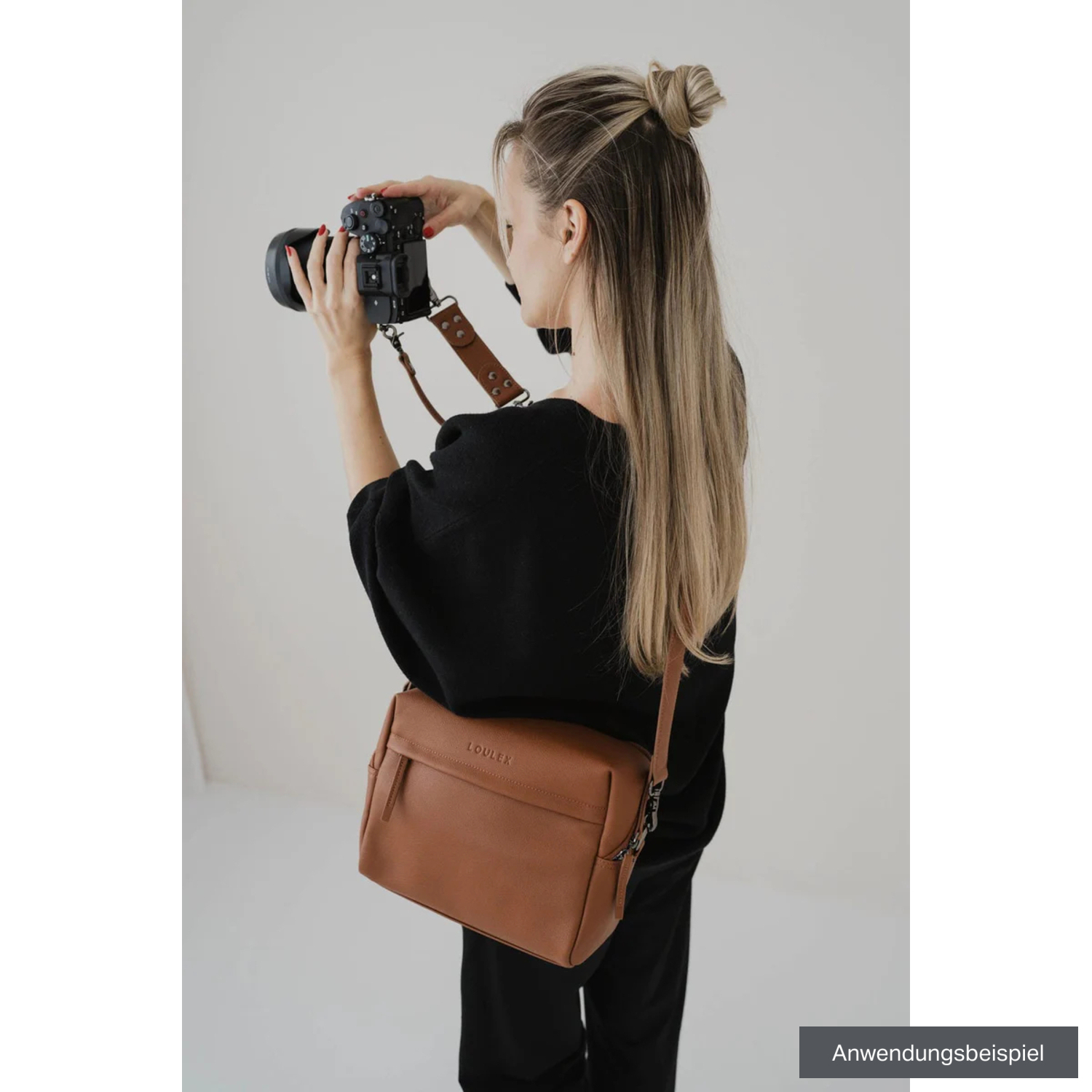 LOULEX Umhängetasche Organizer-Bag 10,1L braun