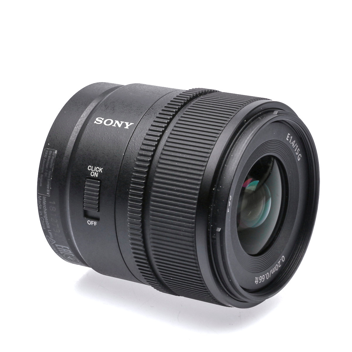 Sony E 15mm F1.4 G gebraucht