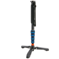 3 Legged Thing Punks Taylor 2.0 Einbeinstativ mit Docz-Fußstabilisator Blue