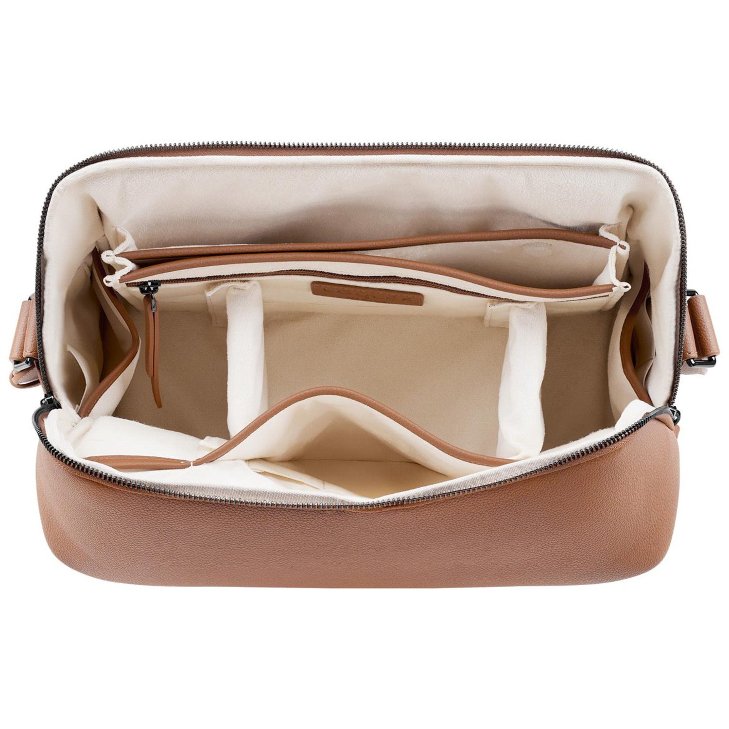 LOULEX x MALEY Umhängetasche XL-Organizer Bag 12,1L braun