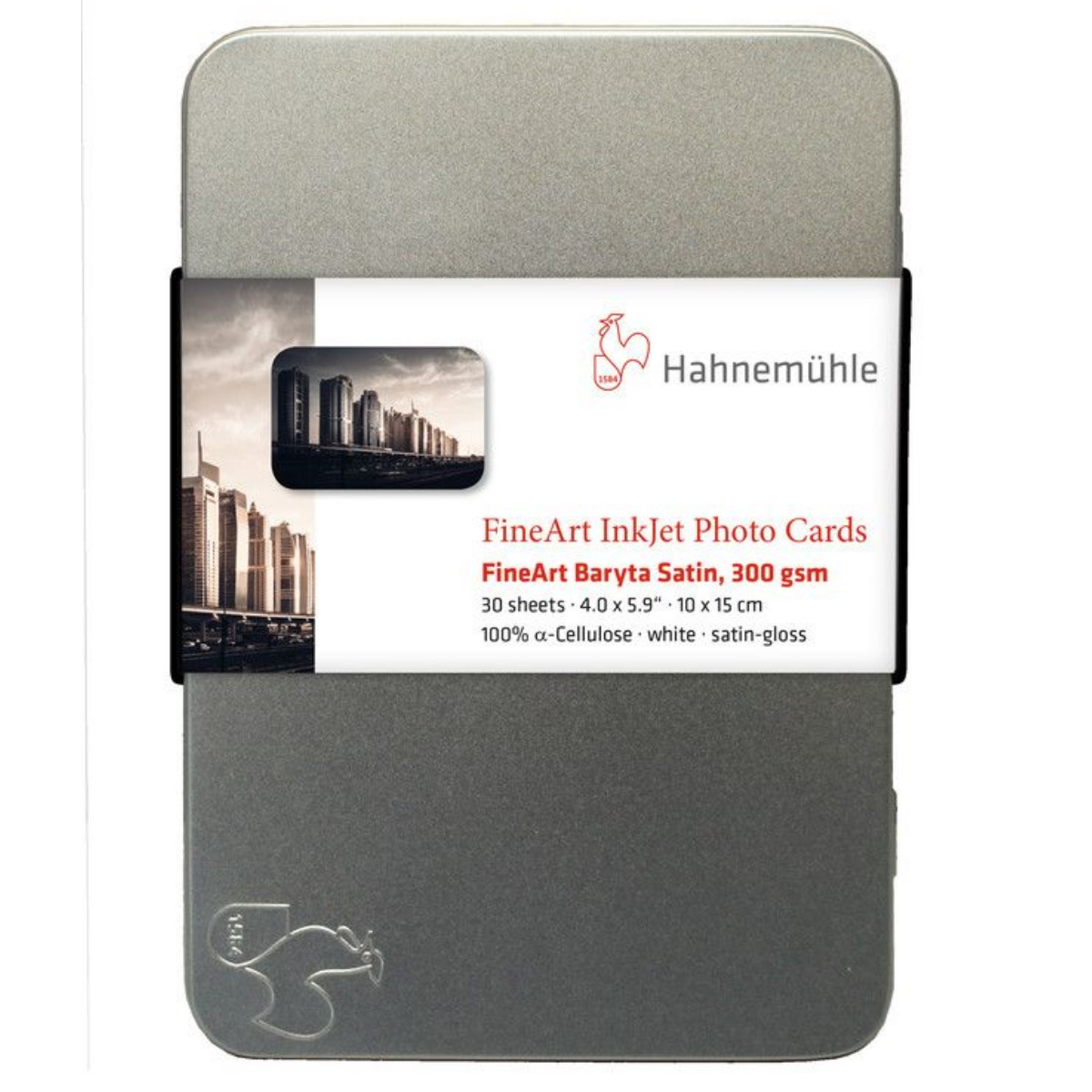 Hahnemühle Fotokarten FineArt Baryta Satin, 10x15 cm, 30 Blatt
