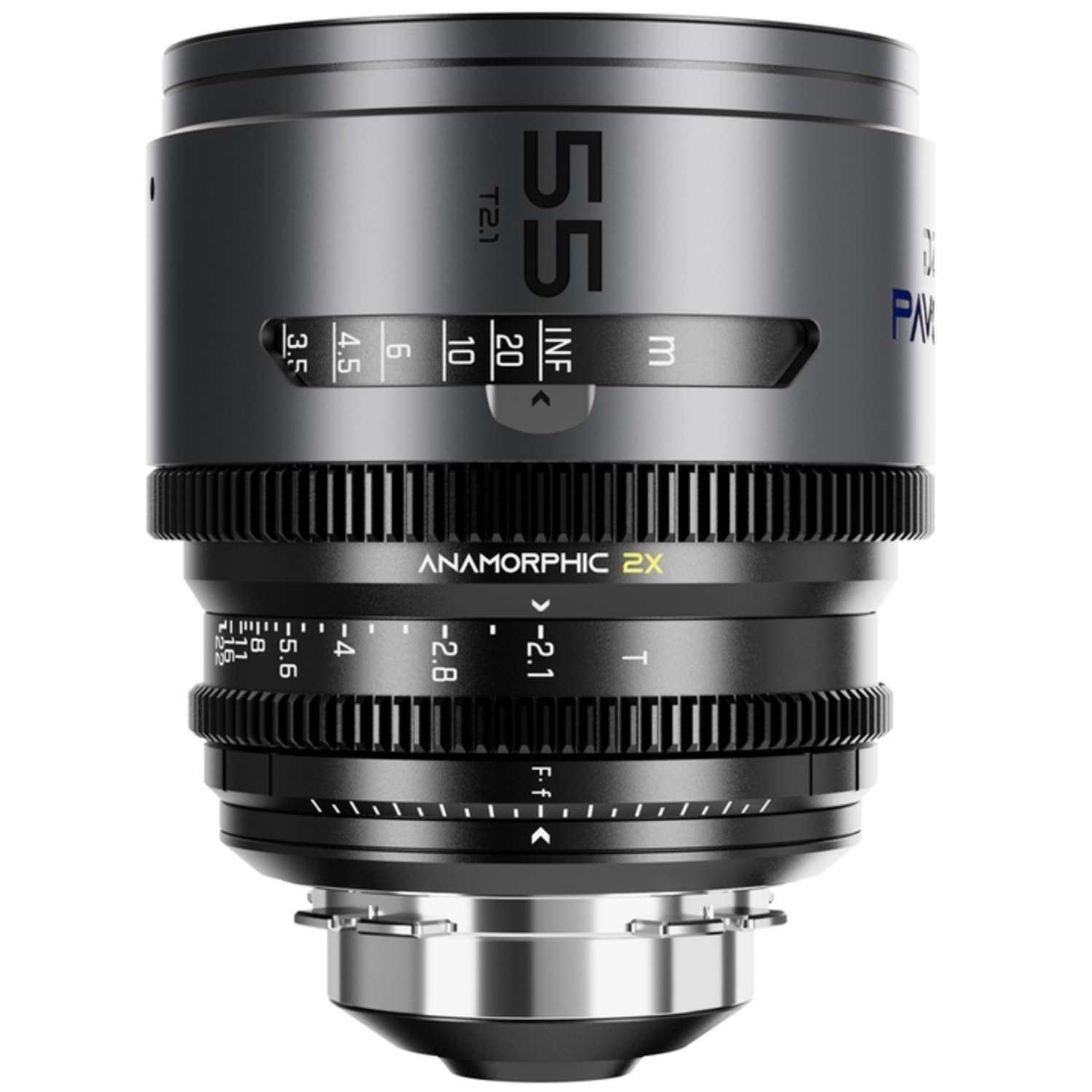 DZOFILM PAVO 2X ANAMORPHIC 55mm T2.1 Blue Coating Metric für PL/EF-Mount