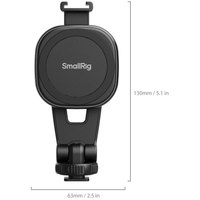 SmallRig Aufsteckbare Smartphoneklemme AC-10 mit Cold Shoe Mount 5283