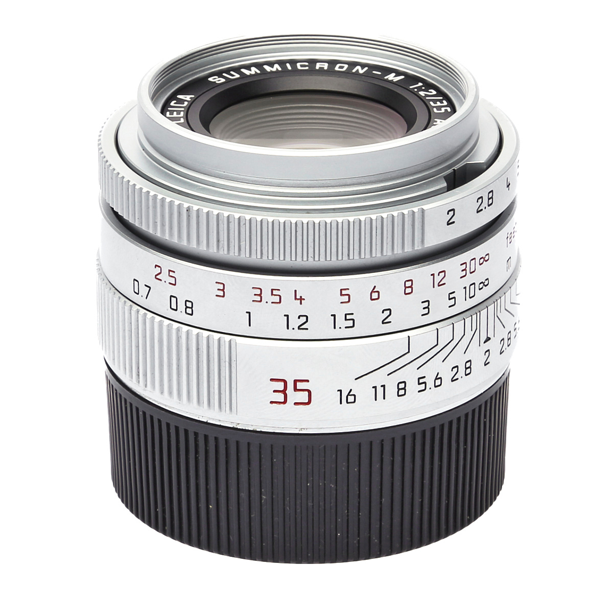 Leica SUMMICRON-M 35mm F2 Asph. silber eloxiert gebraucht
