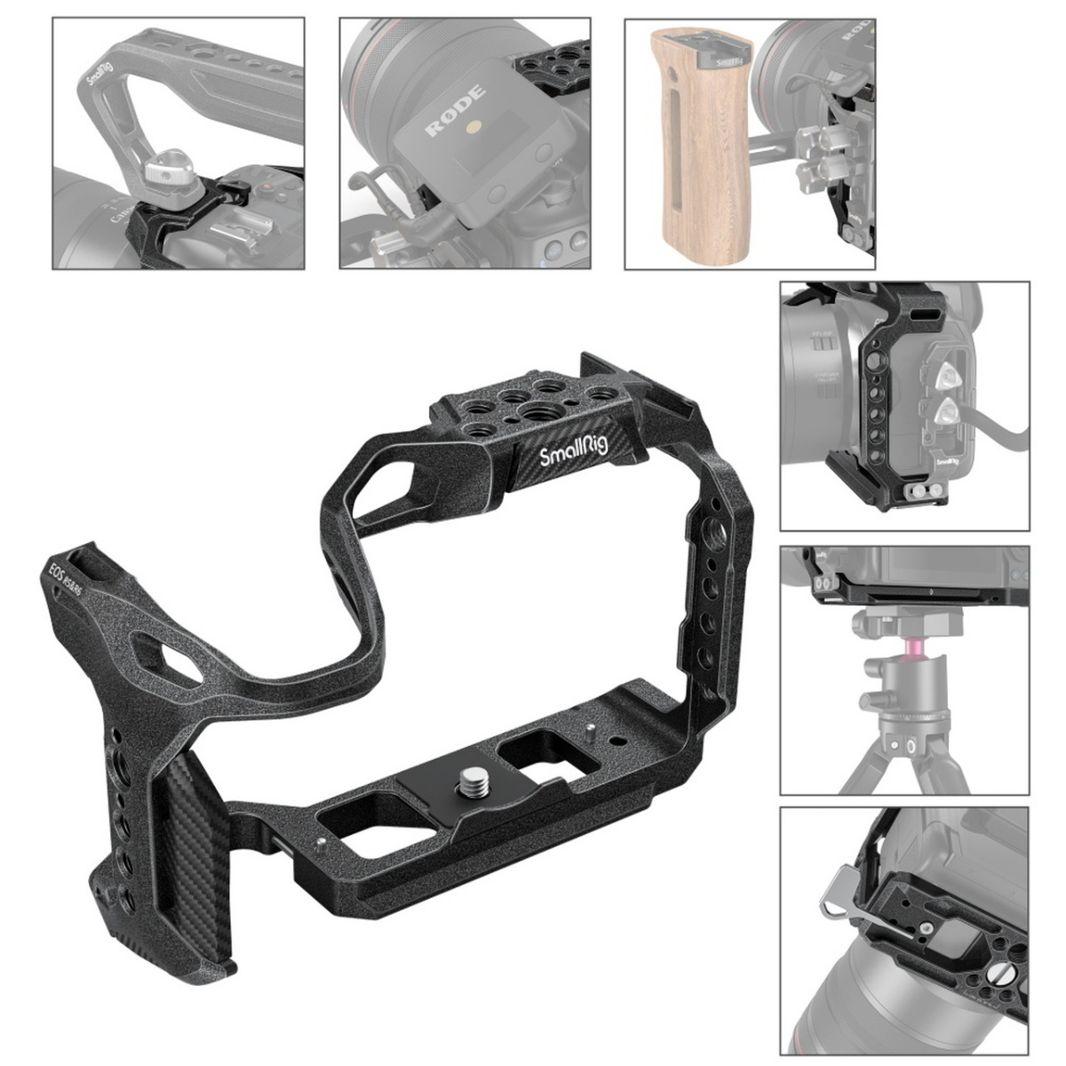 SmallRig Cage Black Mamba 3233 für Canon EOS R5, R5 C und R6