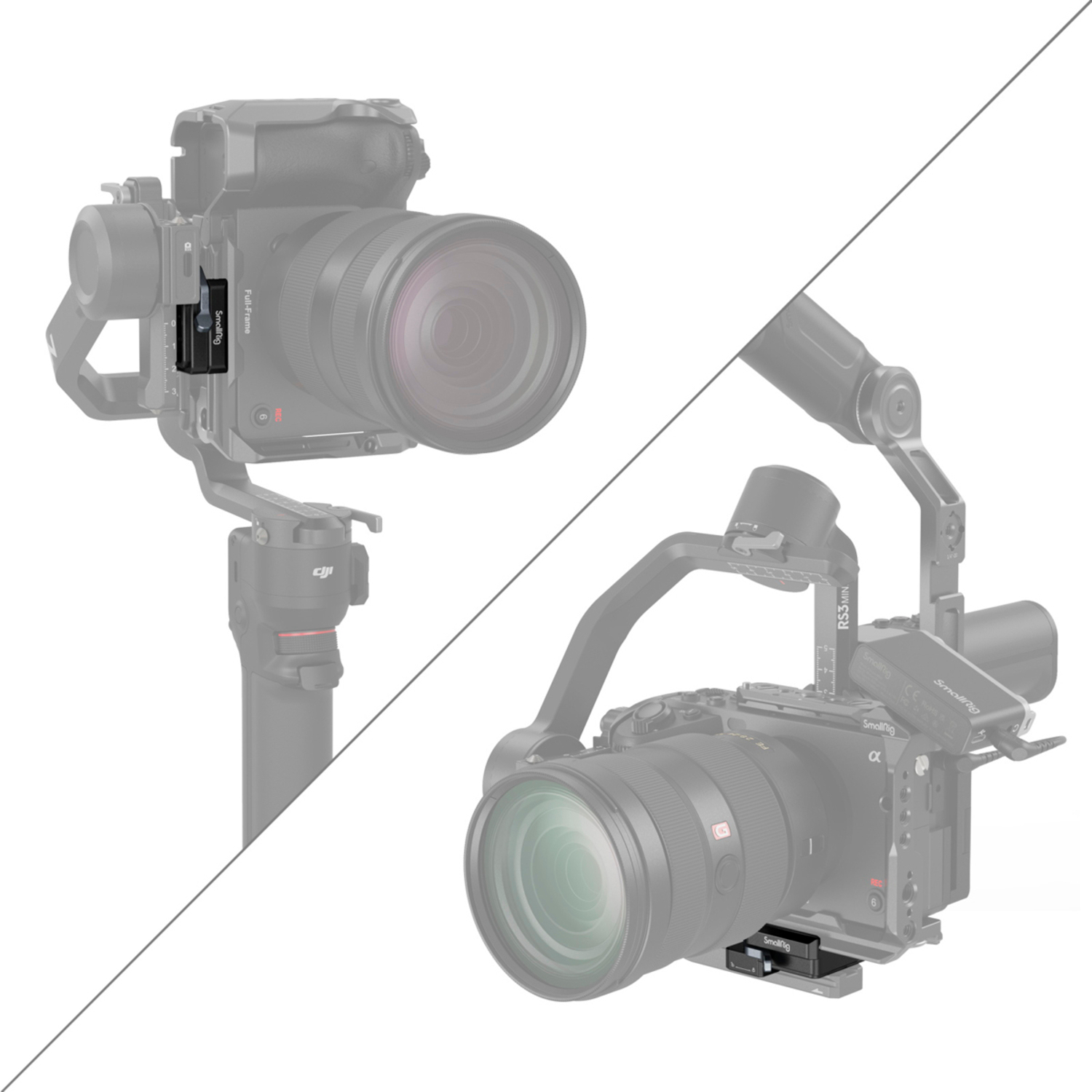 SmallRig Arca-Swiss Mount Platte 4195 für DJI RS 3 Mini