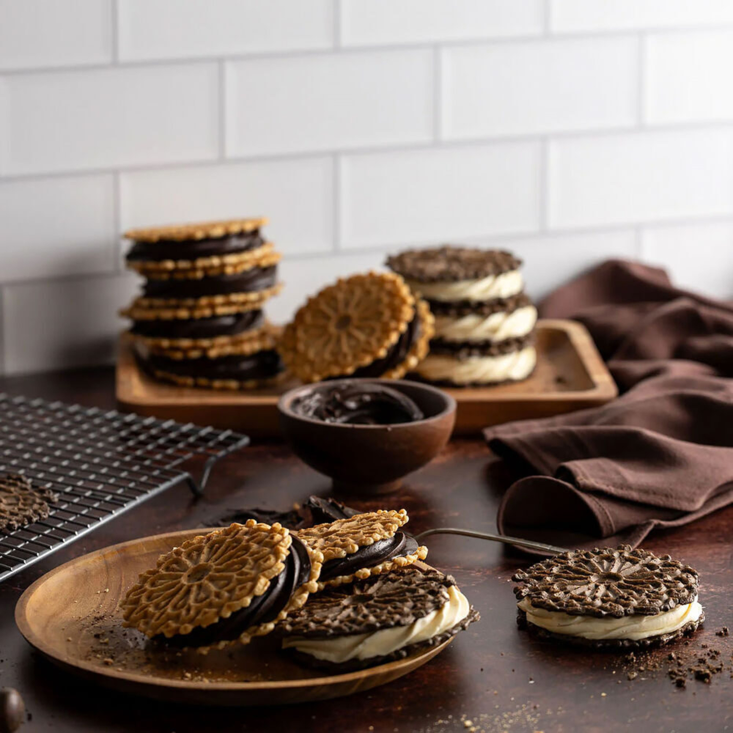 V-Flat World Duo Board Dark Roast/Moroccan Mud